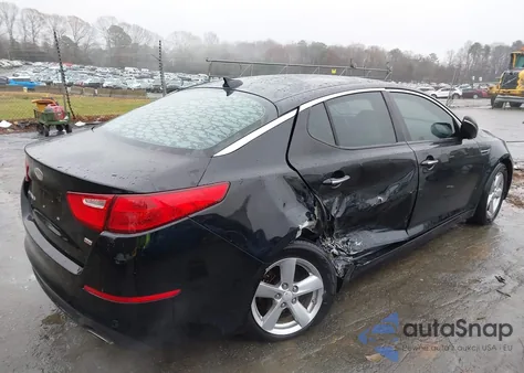 2014 Kia Optima Lx из США, поврежденный, VIN 5XXGM4A79EG342994